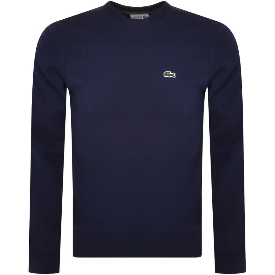 メンズウェア CLUBHAUS x Lacoste Crew Sweat Navy L Lacoste Crew Neck Sweatshirt Navy | Mainline Menswear x